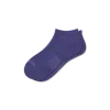 Bombas Modern Rib Ankle Socks In Purple