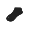 Bombas Modern Rib Ankle Socks In Black