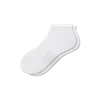 Bombas Modern Rib Ankle Socks In Bright White