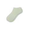 Bombas Modern Rib Ankle Socks In Green