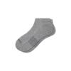 Bombas Modern Rib Ankle Socks In Washed Black