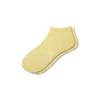 Bombas Modern Rib Ankle Socks In Yellow