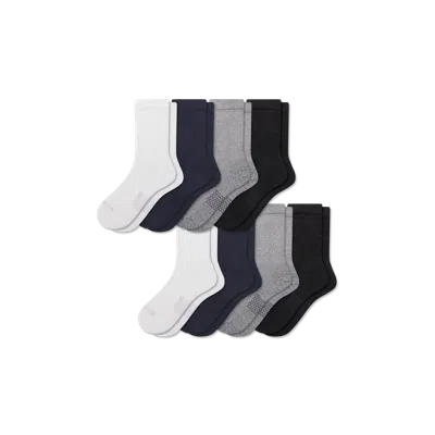 Bombas Modern Rib Half Calf Sock 8-pack In Multi