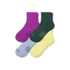 Bombas Modern Rib Quarter Sock 4-pack