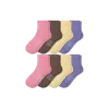 Bombas Modern Rib Quarter Sock 8-pack In Multi