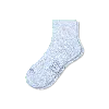 Bombas Modern Rib Quarter Socks In Halo Blue