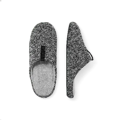 Bombas Nest Slipper In Black White
