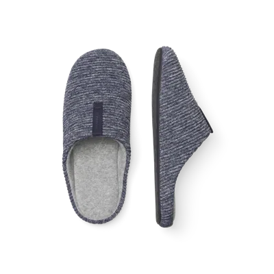 Bombas Nest Slipper In Midnight Navy / Soft White