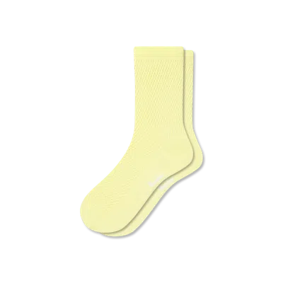 Bombas Open Knit Half Calf Socks