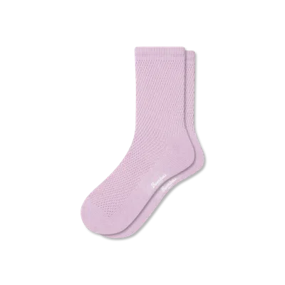 Bombas Open Knit Half Calf Socks
