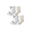 Bombas Originals Half Calf Sock 8-pack In Neutrals Mix