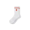 Bombas Originals Half Calf Socks In Orange Peel