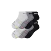 Bombas Performance Compression Ankle Socks 6-pack In Multi