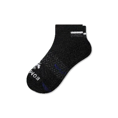 Bombas Performance Compression Ankle Socks In Black
