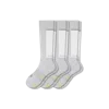 Bombas Performance Compression Knee High Sock 3-pack (20-30mmhg) In Grey