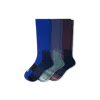 Bombas Performance Compression Sock 3-pack (20-30mmhg) In Plum Cobalt Mix