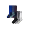 Bombas Calf Sock 12-pack In Plum Cobalt Mix