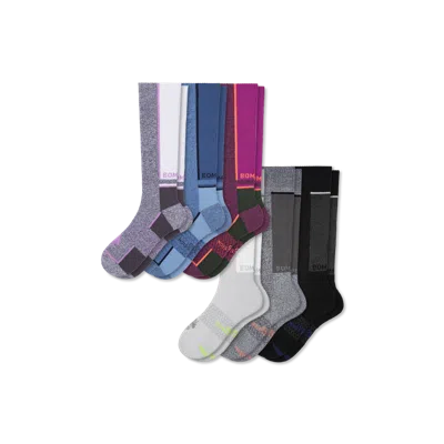 Bombas Performance Compression Sock 6-pack (20-30mmhg) In Prickly Pear Mix