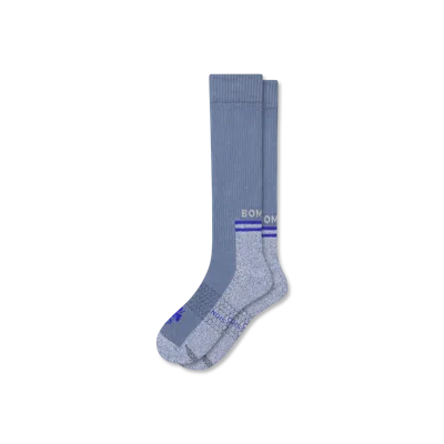 Bombas Performance Compression Socks (20-30mmhg) In Blue