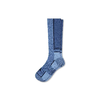 Bombas Performance Compression Socks (20-30mmhg) In Chalk Blue