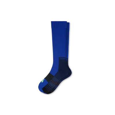 Bombas Performance Compression Socks (20-30mmhg) In Neon Cobalt