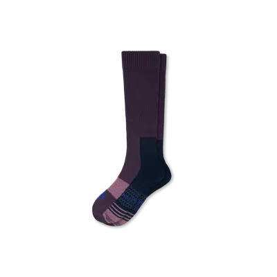 Bombas Performance Compression Socks (20-30mmhg) In Purple Plum