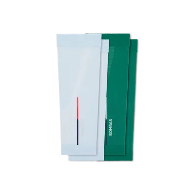 Bombas Performance Compression Socks Calf Sleeve 2-pack (20-30mmhg) In Green Mist Mix
