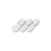 Bombas Performance Cushioned No Show Sock 3-pack In True White
