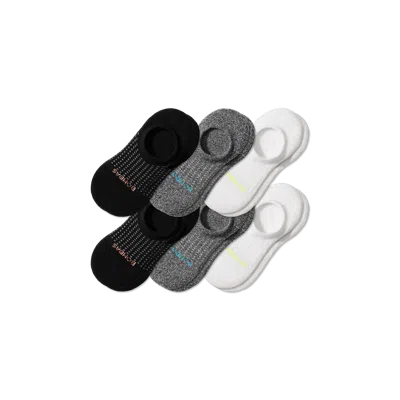 Bombas Performance Cushioned No Show Sock 6-pack In Multi Mix