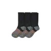 Bombas Performance Targeted Compression Calf Sock 3-pack In Black