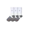 Bombas Performance Targeted Compression Calf Sock 3-pack In White