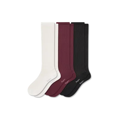 Bombas Pointelle Knee High Sock 3-pack