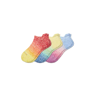 Bombas Pride Ankle Sock 3-pack In Rainbow Mix