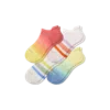 Bombas Pride Ankle Sock 4-pack In Rainbow Varsity Multi