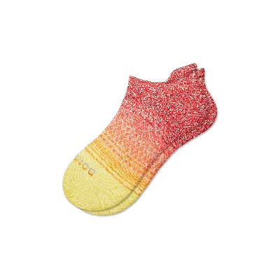 Bombas Pride Ankle Socks In Bright Orange