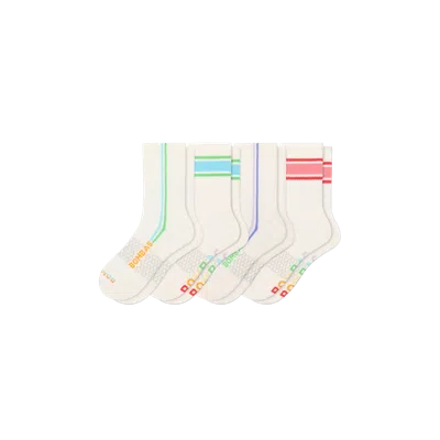 Bombas Pride Half Calf Sock 4-pack In Neutral