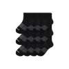 Bombas Quarter Sock 12-pack In Black
