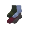 Bombas Quarter Sock 4-pack In Blue