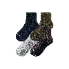 Bombas Quarter Sock 4-pack In Meteor Olive Mix