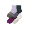 Bombas Quarter Sock 4-pack In Multi