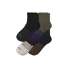 Bombas Quarter Sock 4-pack In Multi