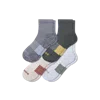Bombas Quarter Sock 4-pack In Navy Dawn Mix