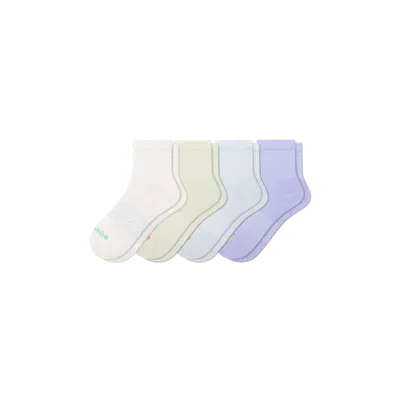 Bombas Quarter Sock 4-pack In Multi