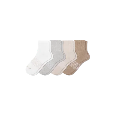 Bombas Quarter Sock 4-pack In Multi
