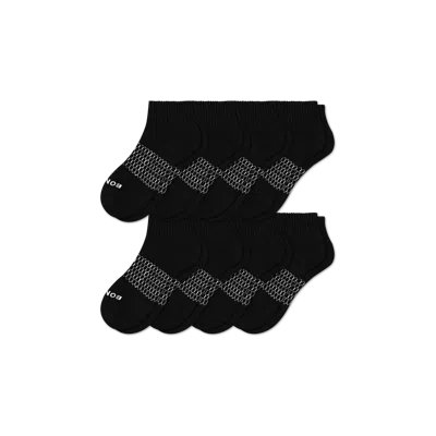 Bombas Quarter Sock 8-pack In Black