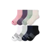 Bombas Quarter Sock 8-pack In Brown