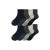 Bombas Quarter Sock 8-pack In Meteor Mix