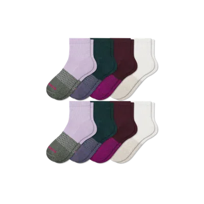 Bombas Quarter Sock 8-pack In Multi