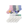 Bombas Quarter Sock 8-pack In Wildflower Stripes Mix