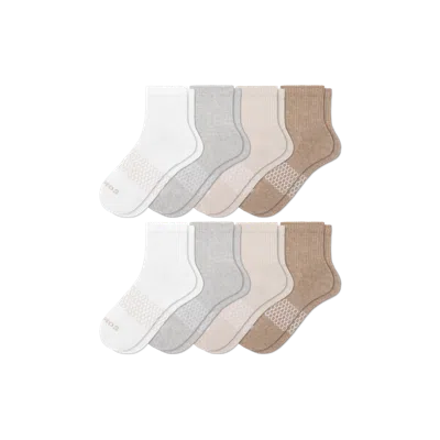 Bombas Quarter Sock 8-pack In Multi